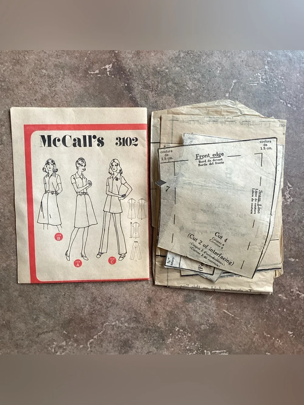 McCalls vintage sewing